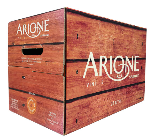 boxwine bag in box personalizzato 20 litri arione