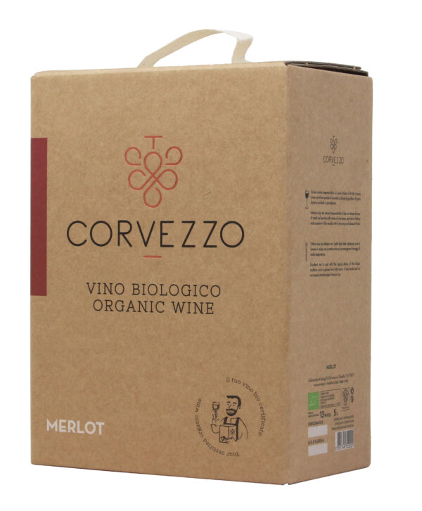 Boxwine Bag in Box personalizzato 5 litri Corvezzo